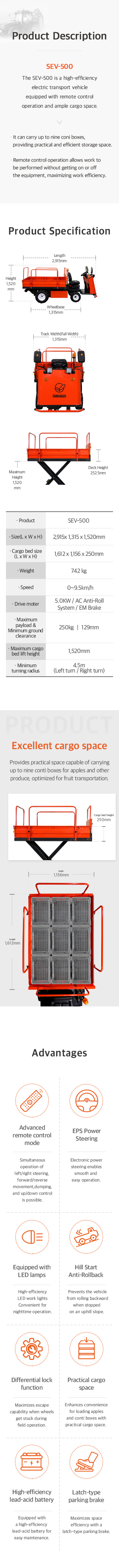 SEV-500 content mobile